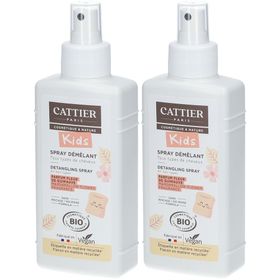 CATTIER KIDS Spray Démêlant Parfum Fleur de Guimauve Bio