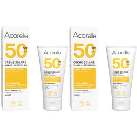 Acorelle Crème Solaire Visage SPF50