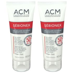 ACM SÉBIONEX Gel Solaire Matifiant SPF 50+ Visage