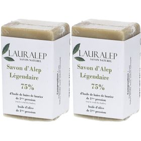 LAURALEP Savon d'Alep Légendaire 75% laurier