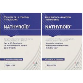 CCD Nathyroid – équilibre thyroïdien avec L-tyrosine, plantes et micronutriments