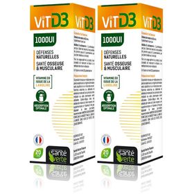 SANTE VERTE VIT D3 1000 UI