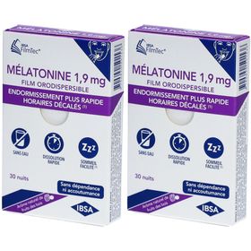 IBSA Mélatonine film orodispersible 1,9 mg