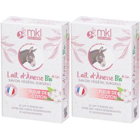 mkl SAVON AU LAIT D'ÂNESSE BIO - FLEUR DE COTON
