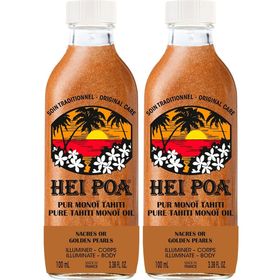 HEI POA® PUR MONOÏ TIARÉ NACRES OR