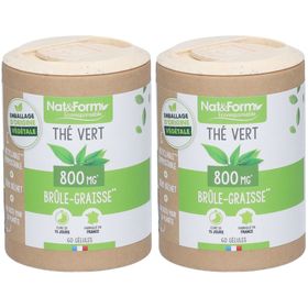 Nat&Form Thé vert Bio en gélules