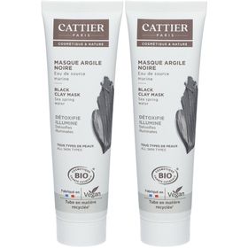 CATTIER Masque à l'argile noire Bio