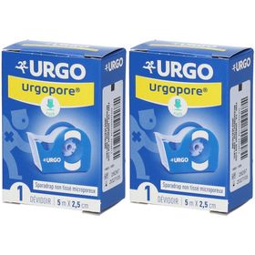 URGO Urgopore® Géant Sparadrap non tissé microporeux 5 m x 2,5 cm