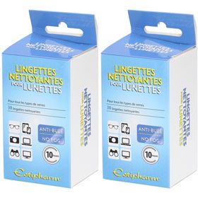 ESTIPHARM® Lingettes nettoyantes pour lunettes