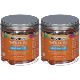 Mium Lab Safran B6 – Gummies anti-stress et équilibre émotionnel