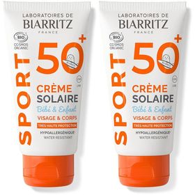 Laboratoires de Biarritz Crème Solaire Bébé & Enfant Sport SPF50+