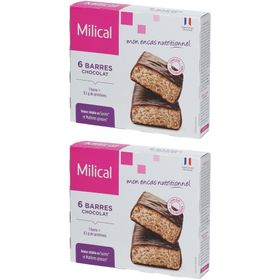 Milical Barres Hyperproteinées Chocolat