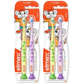 elmex® Débutants Brosse à dents Souple 0-3 ans