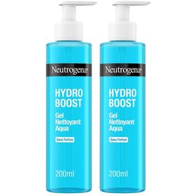 Neutrogena Hydro Boost Gel Nettoyant Hydratante Visage Sans Parfum 200 ml