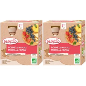 Babybio POMME DE PROVENCE & MYRTILLE FRAISE dès 6 mois