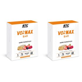 STC NUTRITION Vo2 Max Barre Energétique Goût Fruits Rouges