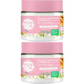 Pulpe de vie Masque 3-en-1 hydratant & démêlant