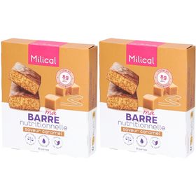 Milical Hyperproteiné Barres Caramel