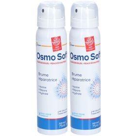 OSMO SOFT - Coups de soleil - Peaux échauffées - Brume réparatrice - Apaise, Répare et hydrate - Dès 3 ans - Aérosol - 75ml