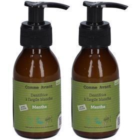 Comme Avant Dentifrice à l'argile blanche - mentholé