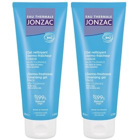 Jonzac Gel Nettoyant Dermo-Rafraîchissant Visage Bio