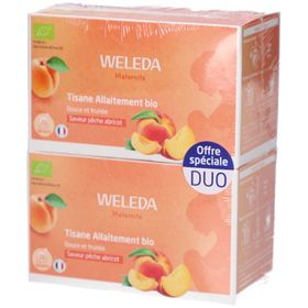 WELEDA Tisane Allaitement bio Pêche Abricot