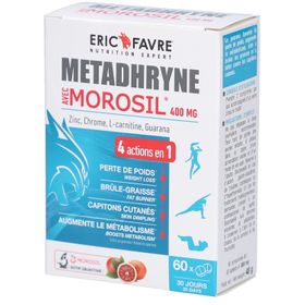 ERIC FAVRE Metadhryne Morosil - Programme Minceur 30 jours, 4 en 1