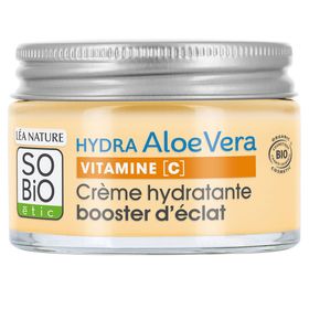SO BIO ETIC Hydra AloeVera Crème Hydratante Booster d'Eclat