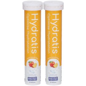 HYDRATIS - Pastilles Hydration Electrolytes - Pêche