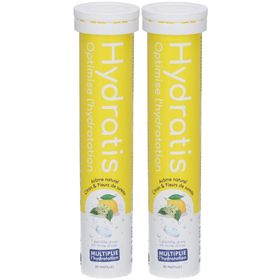 HYDRATIS - Pastilles Hydration Electrolytes - Citron / Fleur de Sureau