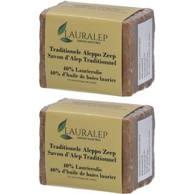 LAURALEP Savon d'Alep 40 % laurier