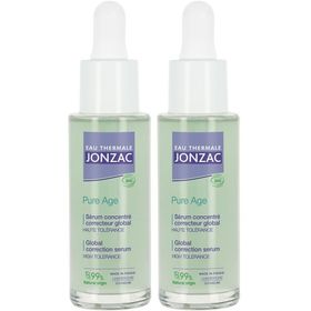Jonzac Pure Age Sérum Correcteur Global Bio Peaux Adultes à Imperfections