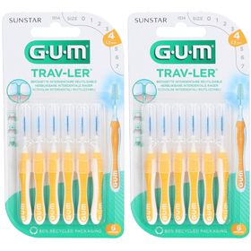 GUM® Trav-Ler® 1,3 mm Sapin jaune avec capuchon