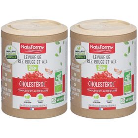 Nat & Form Ecocert® Levure de Riz rouge & Ail Bio