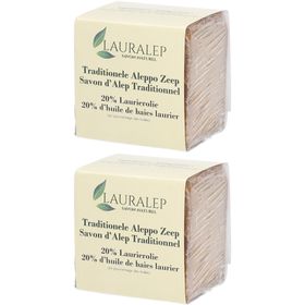 LAURALEP Savon d'Alep Traditionnel 20% laurier