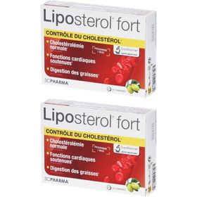 3C Pharma Liposterol Fort – Complément pour le cholestérol et la santé cardiovasculaire
