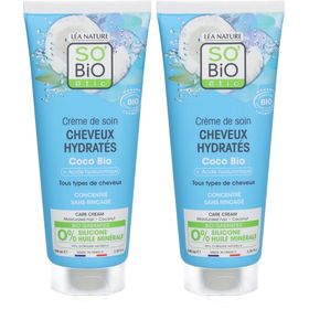 SO BIO ETIC Crème de soins cheveux hydratés coco bio