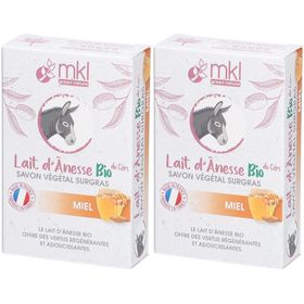 mkl SAVON AU LAIT D'ÂNESSE BIO - MIEL