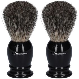 Estipharm Brosse à barbe Blaireau pure
