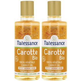 Natessance Macérât Huileux de Carotte Bio Éclat du Teint Visage et Corps