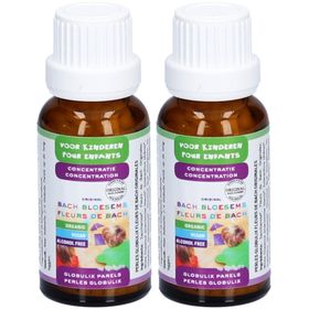Fleurs de Bach Concentration pour enfants Perles Globulix
