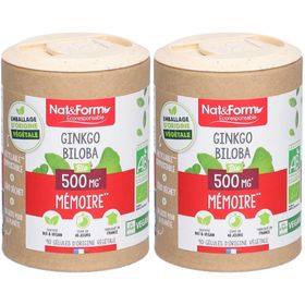 Nat&Form Ginkgo biloba Bio Mémoire
