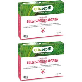 OLIOSEPTIL HUILES ESSENTIELLES A RESPIRER CAPSULES - Capsule d'huiles essentielles à usage
