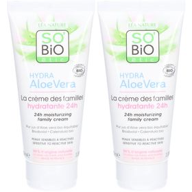 SO BIO ETIC Hydra AloeVera La Crème des Familles Hydratante 24h