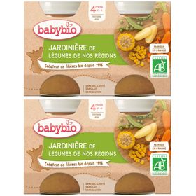 Babybio JARDINIÈRE DE LÉGUMES DE NOS RÉGIONS dès 4 mois
