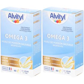 ALVITYL Omega 3 Huile de Poisson Sauvage