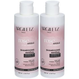 ARGILETZ Rose Argile Shampooing Minéral Cheveux Secs