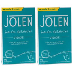 Jolen bandes dépilatoires lèvres