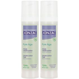 Jonzac Pure Age Fluide Double Action Bio anti-âge et anti-imperfections
