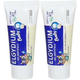 ELGYDIUM Baby Gel dentifrice 6 mois /2 ans – certifié BIO